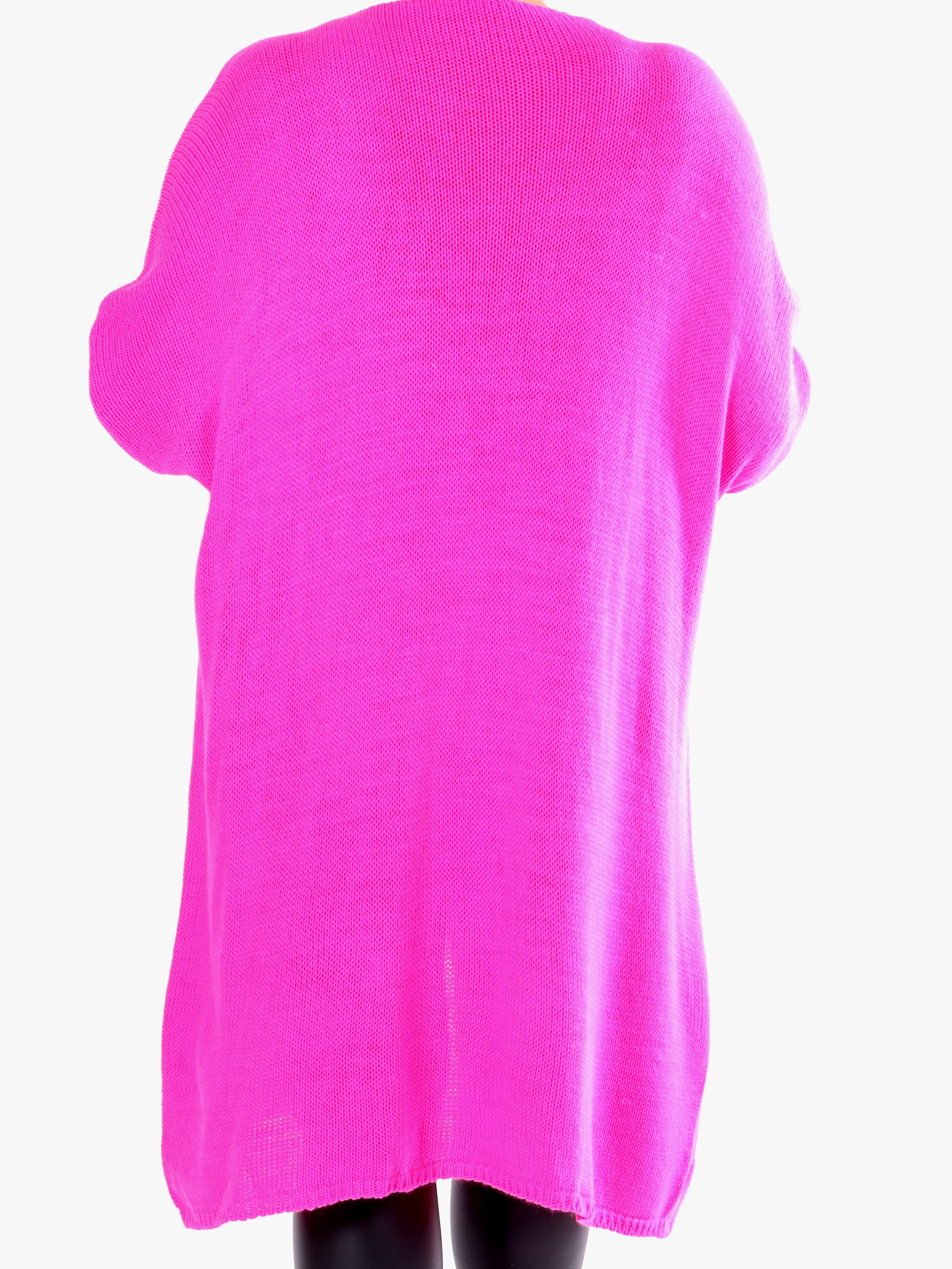 Lowa - Plus size stickad kofta med stjärna